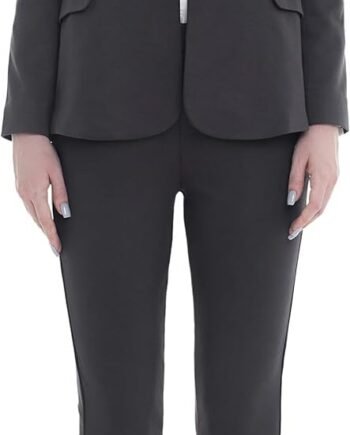 Women's Pant Suits Set – Professional Business Suiting Blazer and Pants 2 Piece Outfit